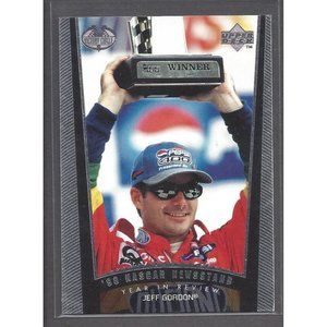1999 Upper Deck Victory Circle JEFF GORDON 98 Newsstand Year in Review #76